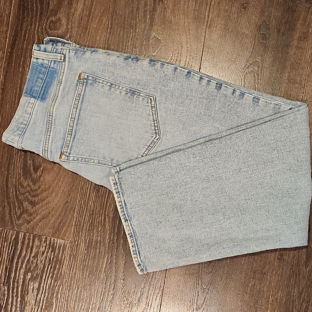 ❤️ ABERCROMBIE & FITCH ANKLE STRAIGHT ULTRA HIGH RISE JEANS, 14S (32 SHORT) - Picture 2 of 8
